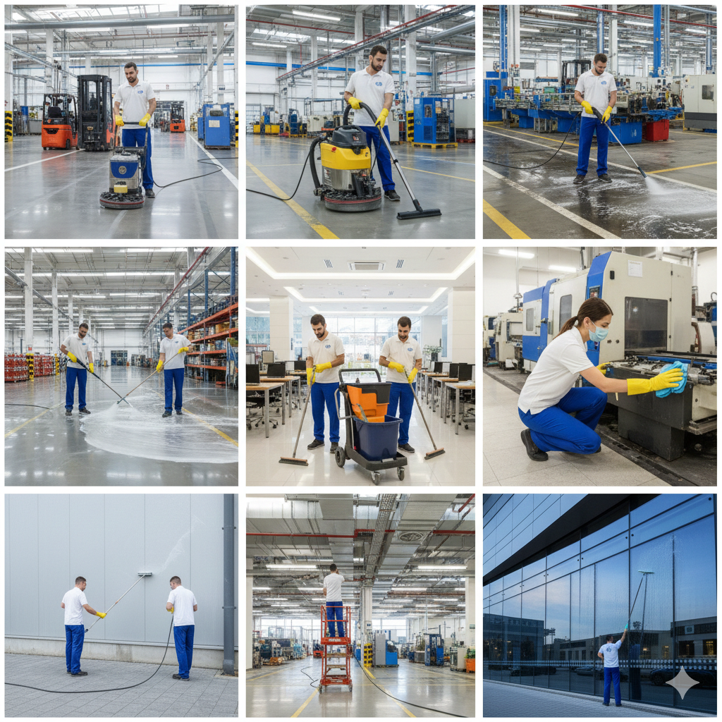 Fabrika ve İşyeri Temizliği