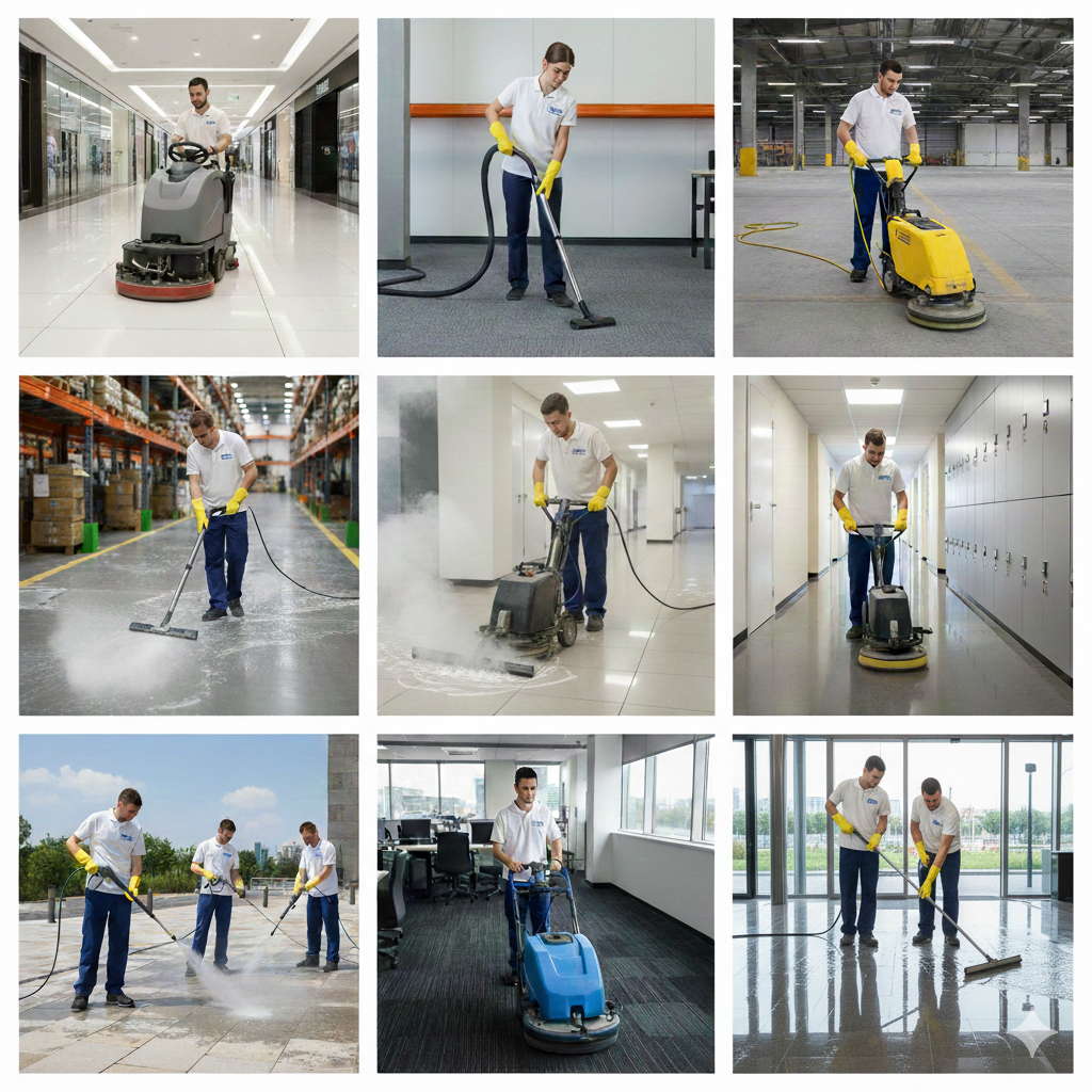 Profesyonel Zemin Temizliği
